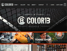 Tablet Screenshot of color13.com